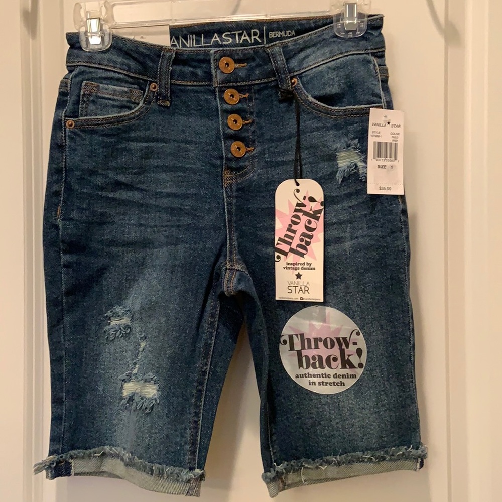 Vanilla Star jean short